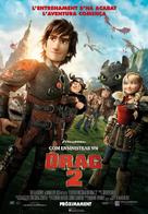 How to Train Your Dragon 2 - Andorran Movie Poster (xs thumbnail)