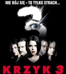 Scream 3 - Polish Movie Poster (xs thumbnail)