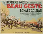 Beau Geste Poster
