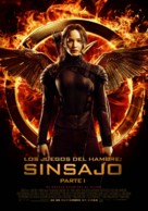 The Hunger Games: Mockingjay - Part 1 - Chilean Movie Poster (xs thumbnail)