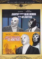 Santo el enmascarado de plata y Blue Demon contra los monstruos - DVD movie cover (xs thumbnail)