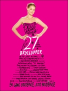 27 Dresses - Danish Movie Poster (xs thumbnail)