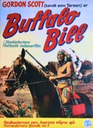 Buffalo Bill, l&#039;eroe del far west - Danish Movie Poster (xs thumbnail)