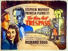 For Them That Trespass - British Movie Poster (xs thumbnail)