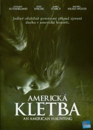 An American Haunting - Czech DVD movie cover (xs thumbnail)