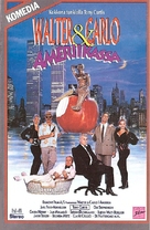 Walter &amp; Carlo i Amerika - Finnish VHS movie cover (xs thumbnail)