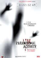 Paranormal Activity - Italian Movie Poster (xs thumbnail)