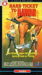 Hard Ticket to Hawaii - Dutch VHS movie cover (xs thumbnail)