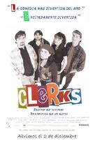 Clerks. - Spanish Movie Poster (xs thumbnail)