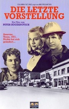 The Last Picture Show - German VHS movie cover (xs thumbnail)