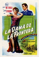 Frontier Gal - Spanish Movie Poster (xs thumbnail)