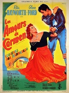 The Loves of Carmen - French Movie Poster (xs thumbnail)