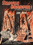 The Blazing Forest - Danish Movie Poster (xs thumbnail)