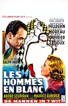 Les hommes en blanc - Belgian Movie Poster (xs thumbnail)