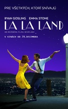 La La Land - Slovak Movie Poster (xs thumbnail)