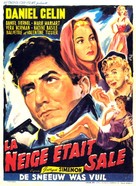 La neige &eacute;tait sale - Belgian Movie Poster (xs thumbnail)