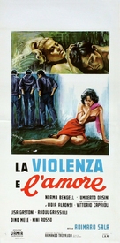 La violenza e l&#039;amore - Italian Movie Poster (xs thumbnail)