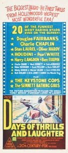 Days of Thrills and Laughter - Australian Movie Poster (xs thumbnail)
