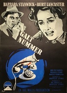 Sorry, Wrong Number - Danish Movie Poster (xs thumbnail)