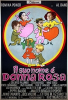 Il suo nome &egrave; Donna Rosa - Italian Movie Poster (xs thumbnail)