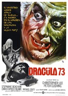 Dracula A.D. 1972 - Spanish Movie Poster (xs thumbnail)