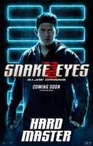 Snake Eyes: G.I. Joe Origins - International Movie Poster (xs thumbnail)
