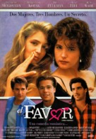 The Favor - Spanish Movie Poster (xs thumbnail)