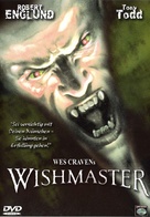 Wishmaster - German DVD movie cover (xs thumbnail)