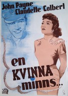 Remember the Day - Swedish Movie Poster (xs thumbnail)