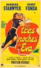 The Lady Eve - Argentinian Movie Poster (xs thumbnail)