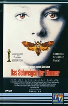 The Silence Of The Lambs - German VHS movie cover (xs thumbnail)