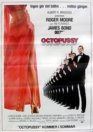 Octopussy - Swedish Movie Poster (xs thumbnail)