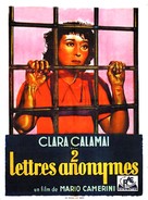 Due lettere anonime - French Movie Poster (xs thumbnail)
