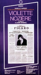 Violette Nozi&eacute;re - Italian Movie Poster (xs thumbnail)