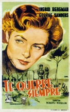 Viaggio in Italia - Spanish Movie Poster (xs thumbnail)