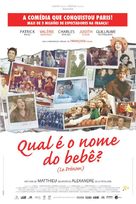 Le pr&eacute;nom - Brazilian Movie Poster (xs thumbnail)
