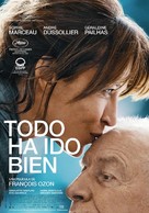 Tout s&#039;est bien pass&eacute; - Spanish Movie Poster (xs thumbnail)