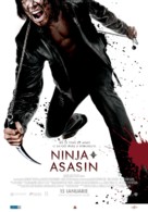 Ninja Assassin - Romanian Movie Poster (xs thumbnail)