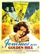 Frauen f&uuml;r Golden Hill - French Movie Poster (xs thumbnail)