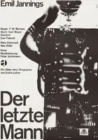 Der letzte Mann Poster