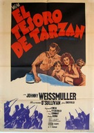 Tarzan&#039;s Secret Treasure - Spanish Movie Poster (xs thumbnail)