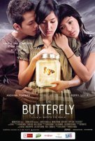 The Butterfly - Indonesian Movie Poster (xs thumbnail)