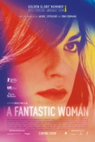 Una mujer fant&aacute;stica - British Movie Poster (xs thumbnail)