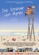 Les plages d&#039;Agn&egrave;s - German Movie Poster (xs thumbnail)