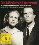 Die M&ouml;rder sind unter uns - German Blu-Ray movie cover (xs thumbnail)