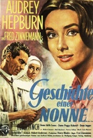 The Nun&#039;s Story - German Movie Poster (xs thumbnail)