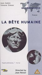 La b&ecirc;te humaine - French VHS movie cover (xs thumbnail)