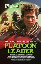 Platoon Leader - German DVD movie cover (xs thumbnail)