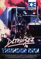 Thunder Run - French VHS movie cover (xs thumbnail)