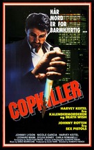 Copkiller (l&#039;assassino dei poliziotti) - Norwegian VHS movie cover (xs thumbnail)